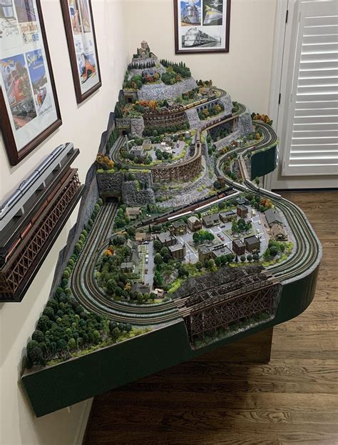 n scale model railroad layouts